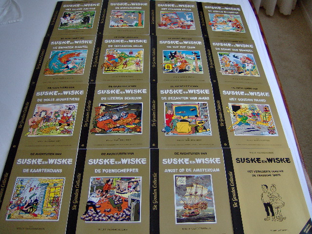 Suske en Wiske 16x complete serie De gouden collectie - Strippgaaff