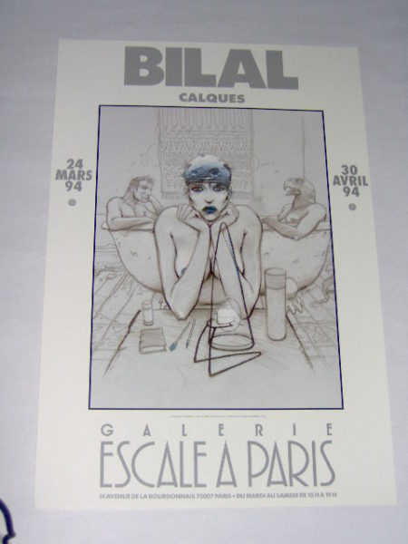 Bilal Calques In galerie Escale Parijs-0