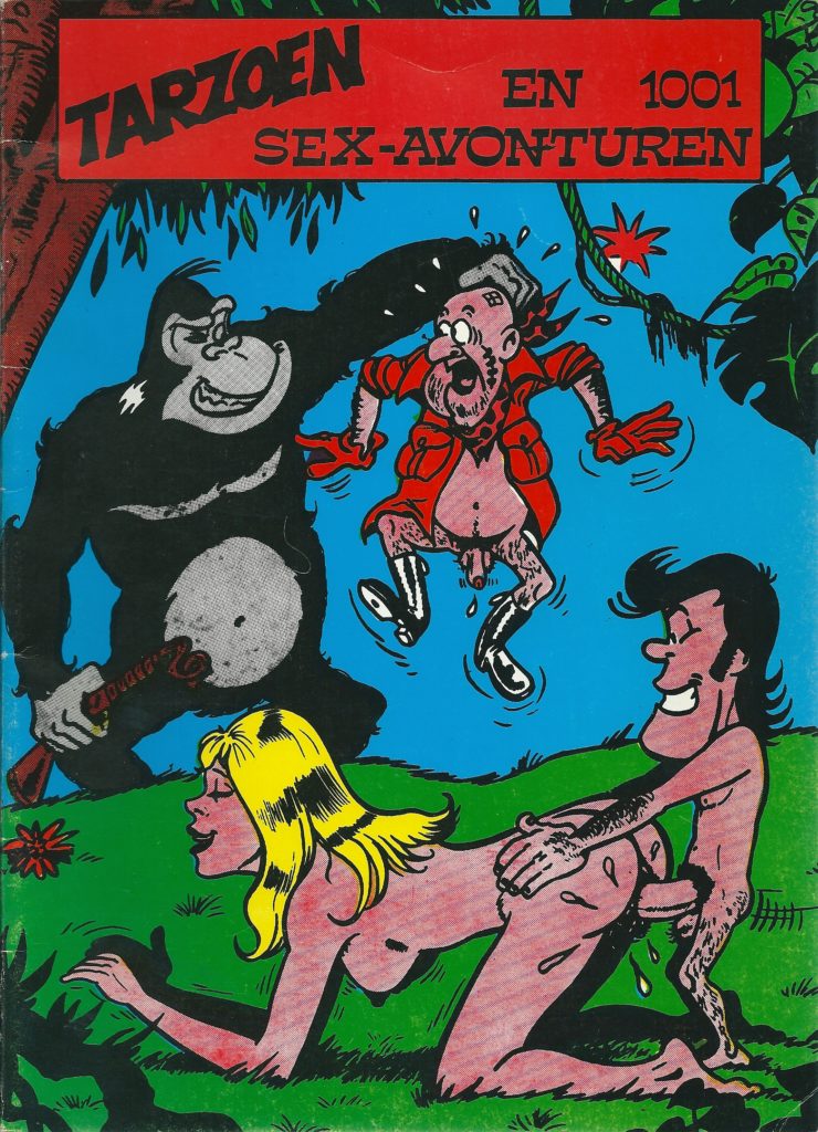 Tarzoen en 1001 sex-avonturen (parodie op Tarzan)-0