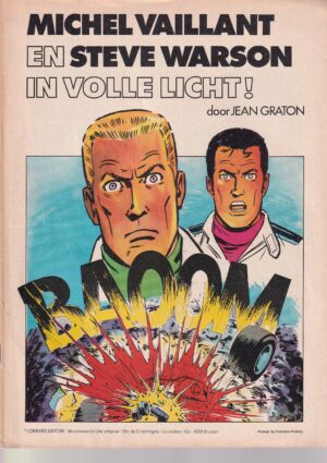 Michel Vaillant sc Michel  Vaillant en Steve Warson in volle licht! Chevron uitgave