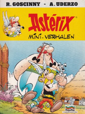 Asterix sc mini-verhalen reclame Presto Print