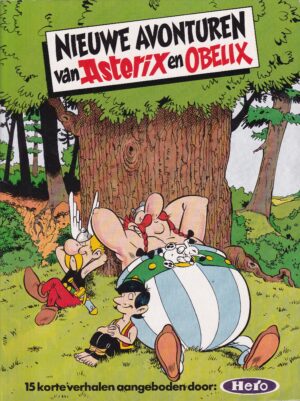 Asterix sc Nieuwe avonturen reclame uitgave Hero