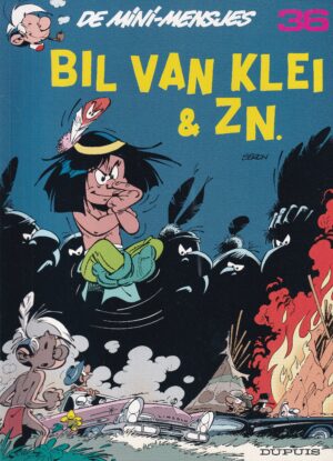 De Mini-mensjes sc 36 Bil van Klei & Zn.