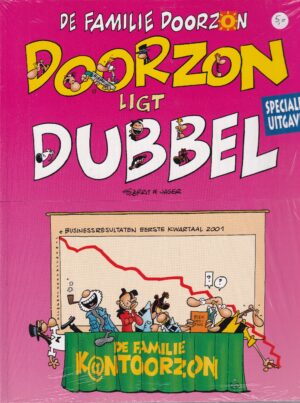 Familie Doorzon sc 2x speciale uitgave Oblong formaat Doorzon ligt dubbel + De familie kantoorzon