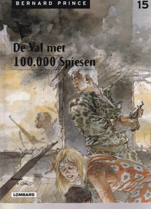 Bernard Prince hertekende voorkant sc 15 De val met 100.000 spiesen