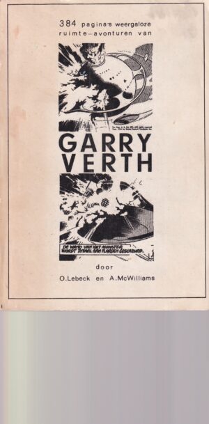 Garry Verth sc 384 pagina's ruimte avonturen