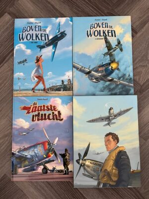 Boven de wolken De laatste vlucht complete serie hc 3x + Box