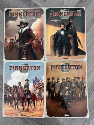 Pinkerton Nationale detective complete serie sc 4x