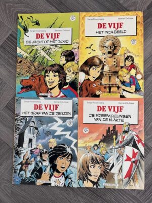 De Vijf complete serie sc 4x