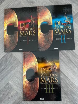 De schilden van Mars Complete serie hc 3x