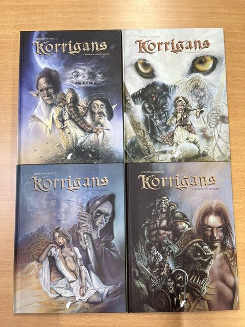 Korrigans Complete serie hc 4x