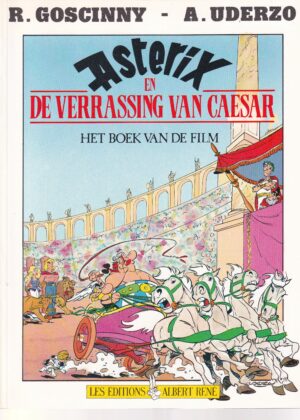 Asterix sc En de verrassing van Caesar Het boek van de film